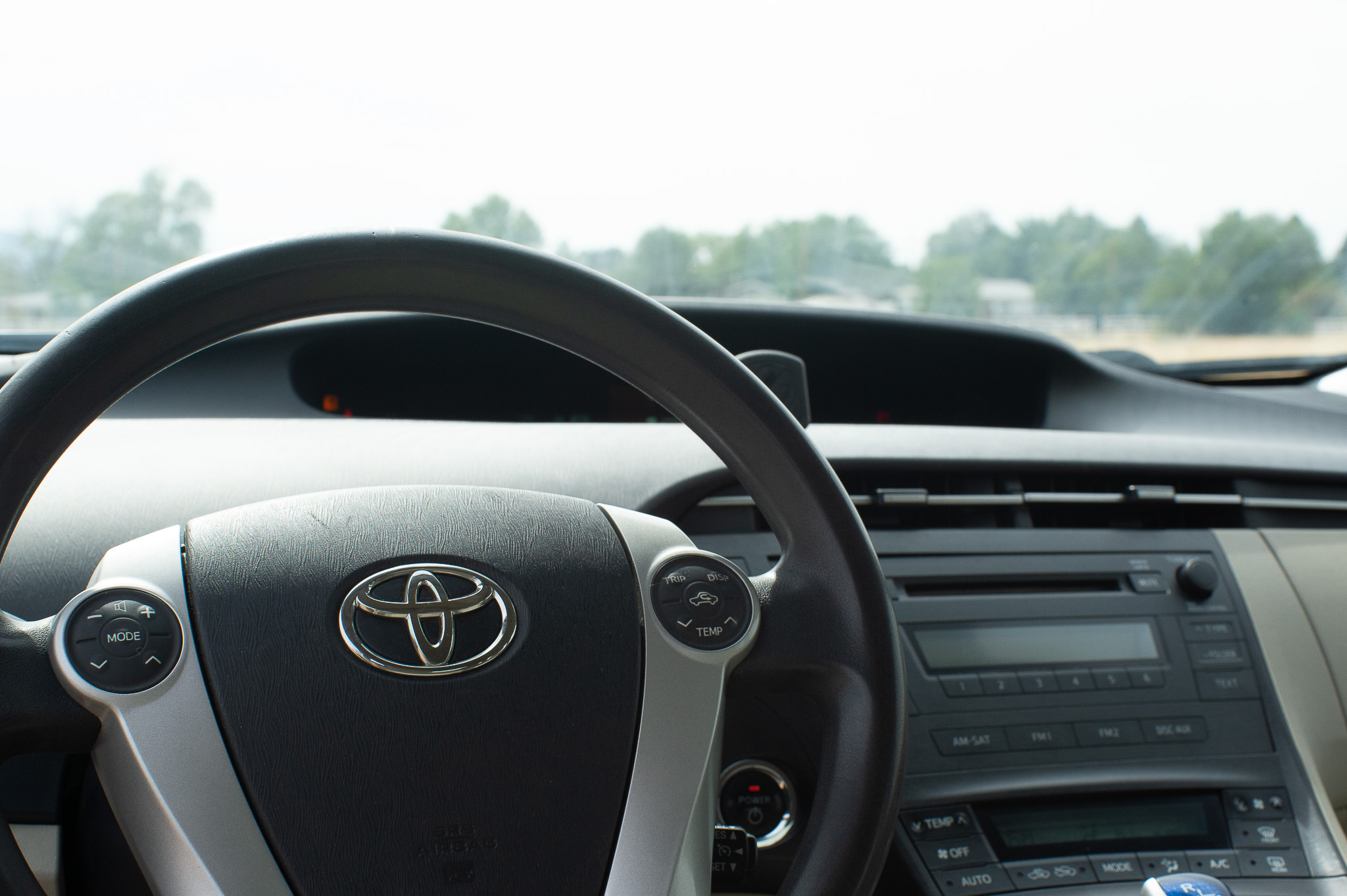 Prius steering wheel