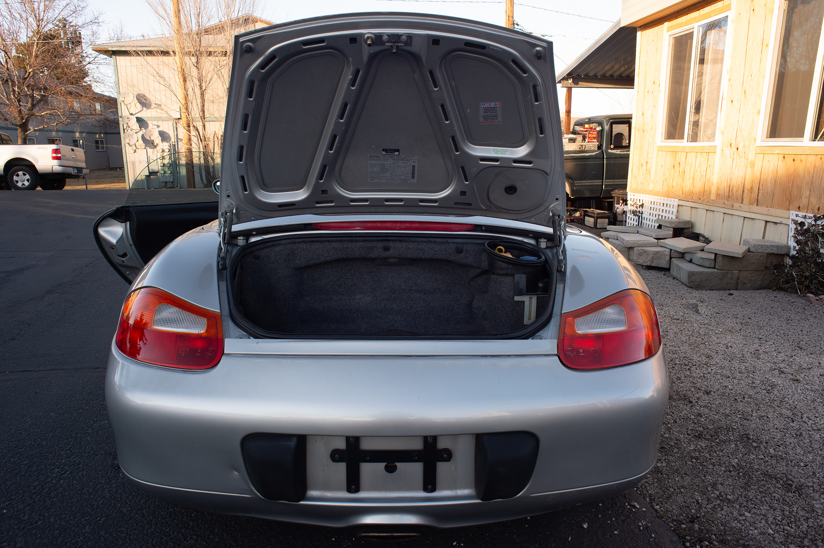 Boxster trunk