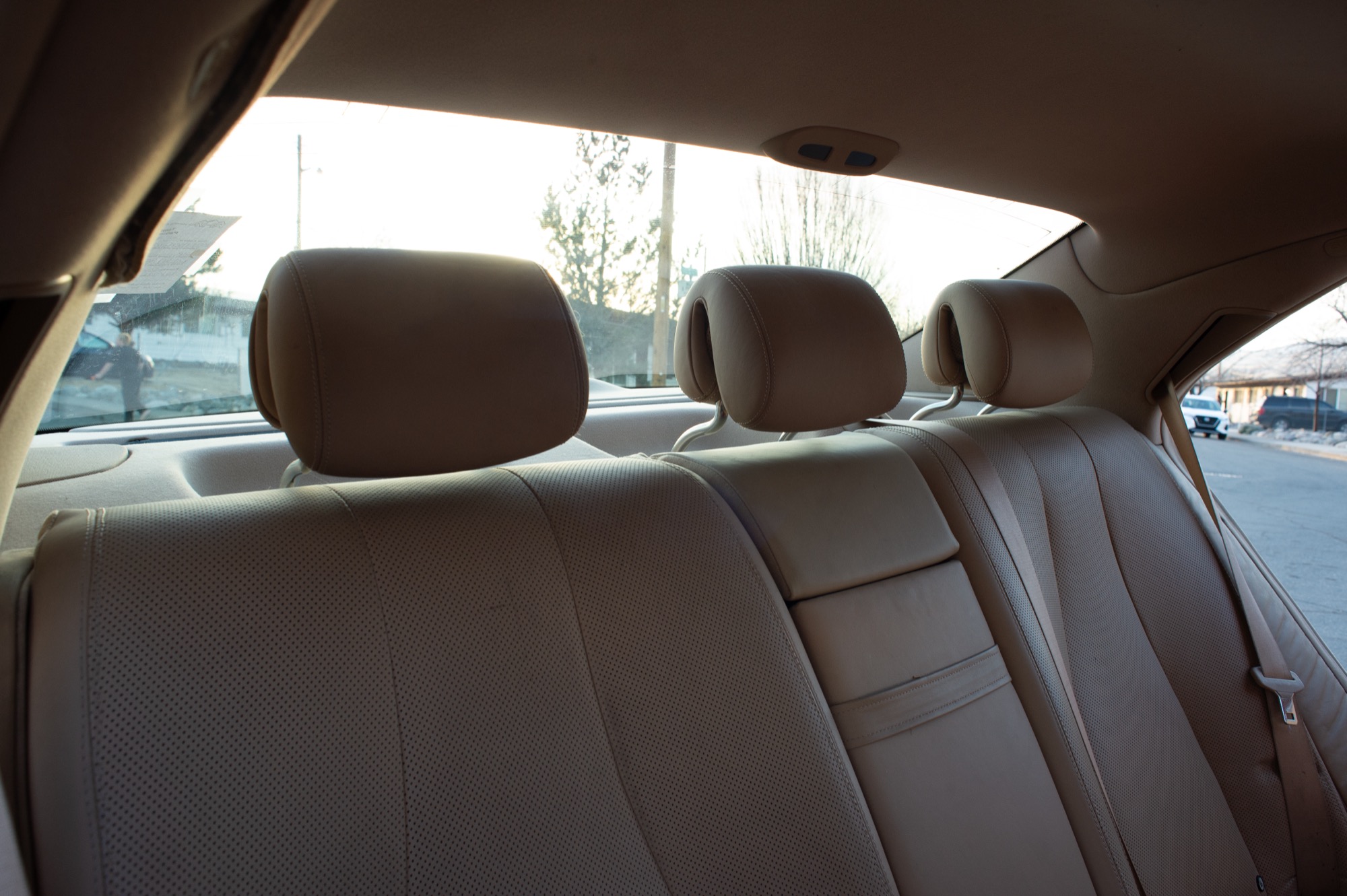 Mercedes S500 interior