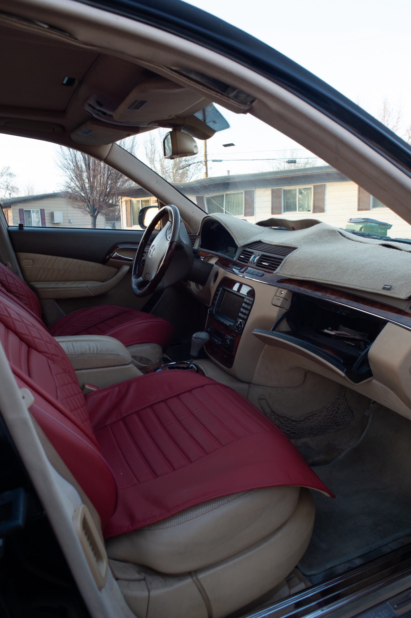 Mercedes S500 interior