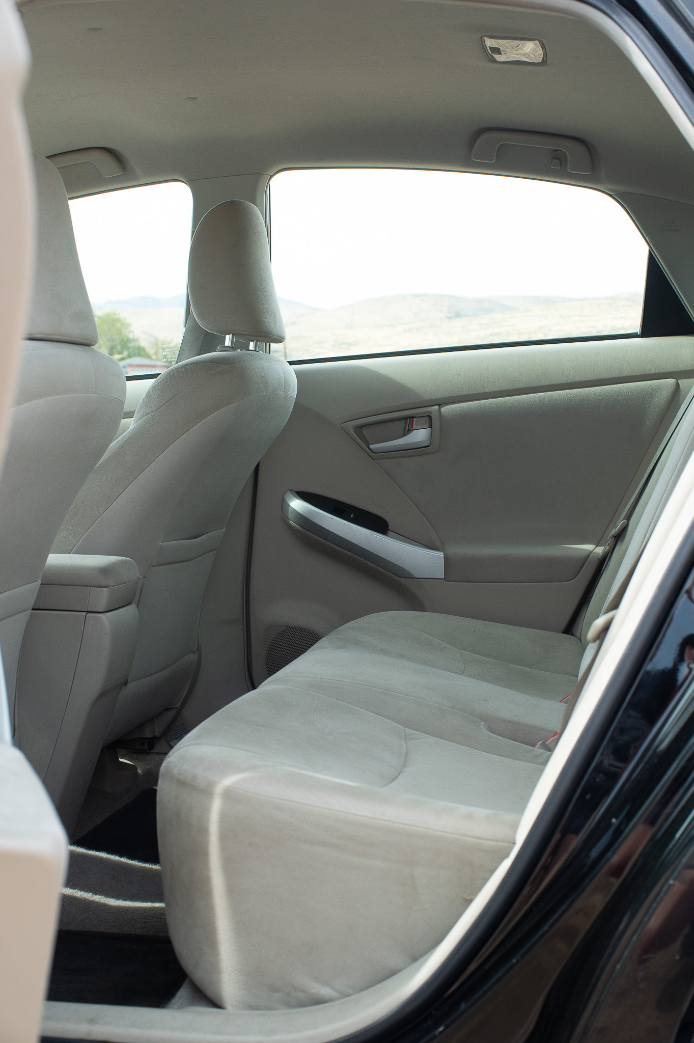 Prius back seat